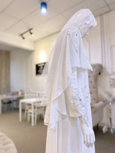 AISYAH Premium Elegant Baju Nikah Jubah with Detachable Cape Off-White Chiffon with Lining- Baju Kurung Nikah-Baju Melayu Nikah-Kebaya Nikah-Gaun Nikah-Pakaian Nikah-Sewa Baju Nikah-Beli Baju Nikah-Baju Nikah Online-Baju Nikah Malaysia-Baju Nikah Muslim-Baju Nikah Tradisional-Baju Nikah Moden-Baju Nikah Johor-Baju Nikah Selangor-Baju Nikah Kuala Lumpur