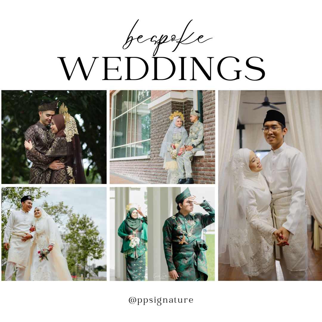 Bespoke Malay Wedding Dress By PP Signature