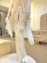 CEMARA - Kurung Kebaya Songket Champagne Beige - Baju Pengantin-Songket Champagne-Songket Beige-Baju Kurung Kebaya-Baju Pengantin Muslimah