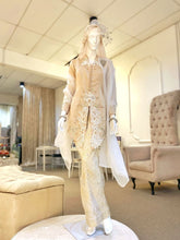 CEMARA - Kurung Kebaya Songket Champagne Beige - Baju Pengantin-Songket Champagne-Songket Beige-Baju Kurung Kebaya-Baju Pengantin Muslimah
