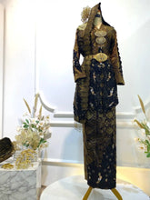 Traditional Wedding Kebaya-Dark Brown Bridal Outfit-Malay Wedding Dress Rental-Songket Wedding Attire-Traditional Bridal Kebaya-Wedding Reception Dress Rental-Songket Fabric Wedding Dress-Classic Wedding Kebaya-Malay Reception Outfit-Traditional Bride and Groom Attire