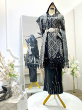DAYANG SENANDUNG-Black & Silver Songket-Kebaya Kebarung-Selempang Sulam-Wedding Dress-baju sanding tradisional-baju sanding moden-baju sanding muslimah-baju pengantin tradisional-baju pengantin moden-baju pengantin muslimah-sewa baju sanding-sewa baju pengantin-butik baju sanding-butik baju pengantin