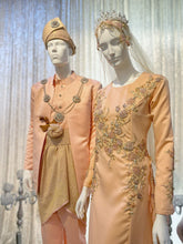 Explore our captivating collection featuring HUMAIRA - Baju Sanding in the elegant Salmon Peach color, exclusively from PP Signature Bridal. This Duchess A-cut wedding attire comes with a graceful trail, perfect for your special day. Discover the ultimate choice for renting bridal attire today!