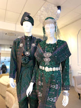 JENTAYU - Baju Pengantin Emerald Green Songket Dress-baju sanding hijau-songket hijau-price suit