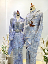 Baju Sanding Kebaya Songket-Rent Baju Pengantin Lavender-Kebaya Songket with Selempang-Baju Sanding Traditional Modern-Exclusive Songket Wedding Attire-Baju Pengantin Prince Suit-Songket Kebaya Off White Purple-Rent Baju Sanding Plus Size-Elegant Baju Kebaya Sanding-Wedding Attire Songket Package
