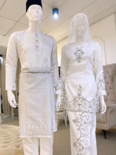 KIAMBANG - Baju Nikah Kurung Moden Off-White Double-Face | Baju Nikah Malaysia-Baju Nikah Muslimah-Baju Nikah Kurung Moden-Baju Nikah Kebaya Modern-Baju Nikah Pengantin Perempuan-Baju Nikah Harga Bawah RM500-Baju Nikah Sewa di Kuala Lumpur-Baju Nikah Butik di Johor Bahru-Baju Nikah Online di Malaysia