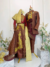 Traditional Malay Wedding Attire with a Royal Touch