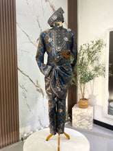 Set sewa baju sanding songket 3D saiz XL original design by PP Signature Kajang dengan perincian keradung sari dan suit kot raihan lelaki