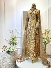 Baju sanding moden dan sopan-Set pengantin lelaki dan perempuan-Baju pengantin loose cut-Busana sanding mewah Malaysia