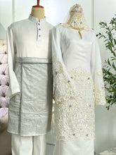 Harga sewa baju nikah Melati duchess off-white sepasang-PP Signature Bridal
