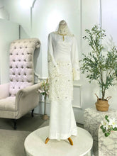 Baju nikah kurung off-white polos lembut rental Kuala Lumpur/Selangor-PP Signature Bridal
