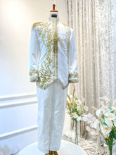 Budgeting for Elegance: Off-White Prince Suit with Gold Embroidery Cost