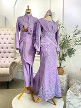 Sewa Baju Pengantin Peplum Songket Lavender-PP Signature