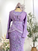 TRISYA – Baju Sanding Lavender Peplum & Lelaki Kot Raihan-PP Signature