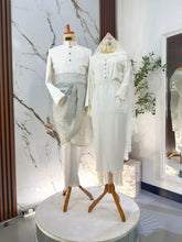 TULIP - Baju Nikah Off White Bridal Satin Pencil Dress