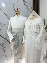TULIP - Baju Nikah Off White Bridal Satin Pencil Dress