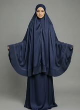 Telekung Ruby Series in Navy Blue