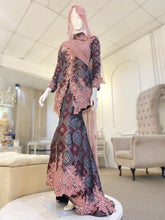 MAIRA - Baju Pengantin Songket Maroon, Pink and Silver Two-Piece Wedding Dress from PP Signature Bridal Boutique-sewa baju Baju Pengantin Online-songket maroon