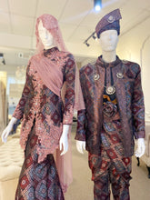 MAIRA - Baju Pengantin Songket Maroon, Pink and Silver Two-Piece Wedding Dress from PP Signature Bridal Boutique-sewa baju Baju Pengantin Online-songket maroon